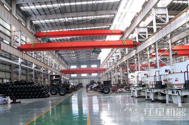 機制砂設(shè)備生產(chǎn)車間