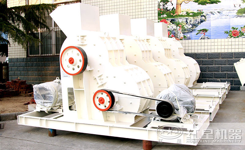 雙級破碎機占地小，價格低